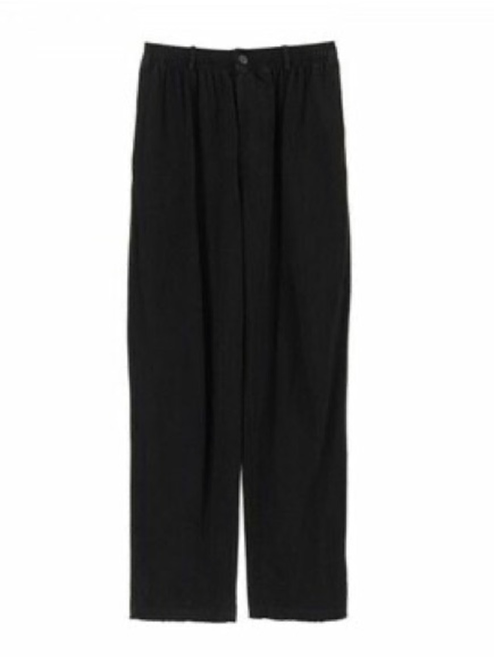 Balenciaga Black Wide-Leg Trousers – Size XS